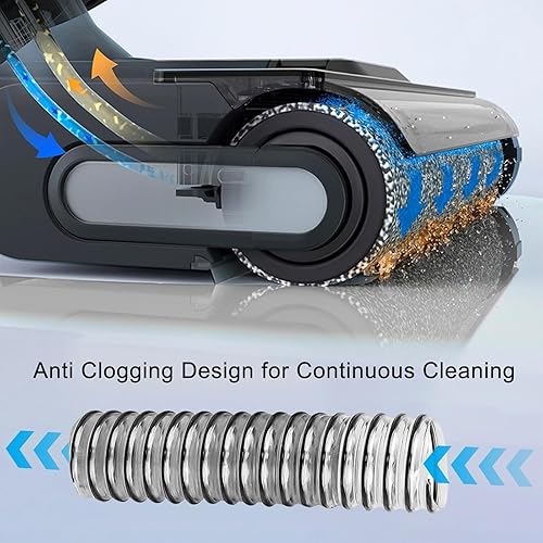 GisWell Tuyau de rechange de réparation, tuyau inférieur de rechange pour canal inférieur 11/2,5 cm pour aspirateur à main Tineco Floor ONE S3/S5/S6/S7 Breeze IFLOOR 3 pièces de rechange - Nail Gallerys