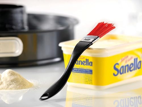 GEFU GE14580 Becky Pinceau Nylon Inox 8,19 x 2,20 x 29,2 cm - Nail Gallerys