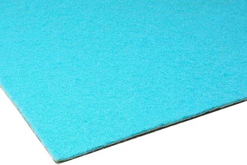 Tapis de Mariage Podium Bleu Ciel- Tapis de Cérémonie et d'Événement au Mètre | Gala, Hollywood et VIP | Résistance au feu B1 | Tapis au Mètre - 1mx4m - Nail Gallerys