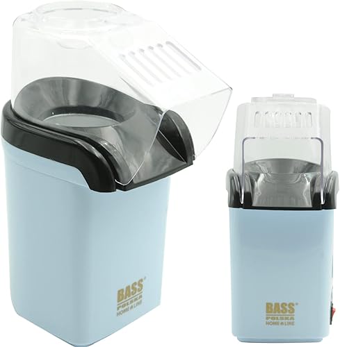 BASS, Machine À Popcorn Rétro, Machine À Popcorn Sans Graisse, Sans Huile, Appareil Ménager, Cuisine, Machine À Popcorn, 18x12x27 cm - Nail Gallerys