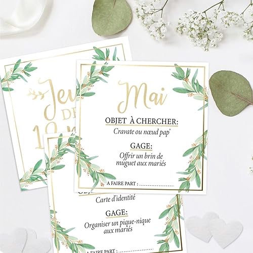 STC Animation de Mariage Le Jeu des 12 Mois - Nail Gallerys