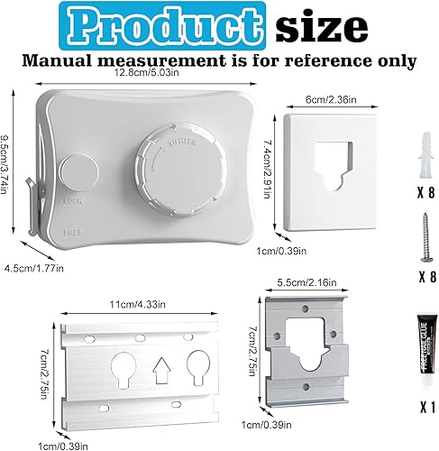 TOATELU Corde à linge extensible - 5,1 m - Extensible - Montage mural - Avec corde en acier inoxydable - Poids de stockage : 20 kg - Empêche l'affaissement (blanc) - Nail Gallerys