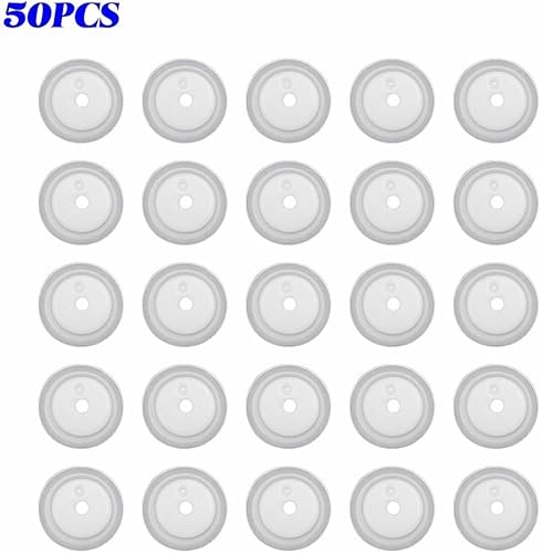 ZiStarlilife Lot de 50 filtres de dégazage unidirectionnel en polyéthylène avec filtre pour évacuation de l'air et valve de café pour conteneur de grains de café, sacs alimentaires - Nail Gallerys