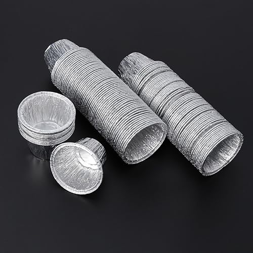 OUNONA Lot de 100 petits moules pour crèmes aux œufs, cupcakes, biscuits, pudding - Nail Gallerys