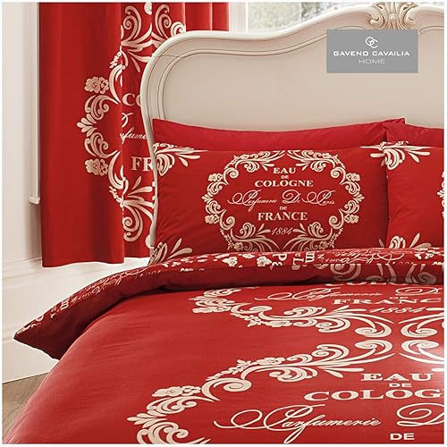 Gaveno cavalia Script Paris Parure de lit, Violet, 4 x 25 x 30 cm - Nail Gallerys