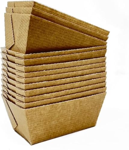 Lot de 25 moules en papier jetables pour petits pains - Nail Gallerys