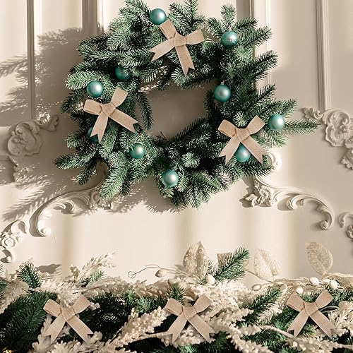 GXFCING Ruban de Jute Naturel 50mm, 20 Mètres, Vintage pour Emballage Cadeau, Artisanat, Bouquets, Décoration de Mariage, Décoration de Noël (10M/Rouleaux) - Nail Gallerys