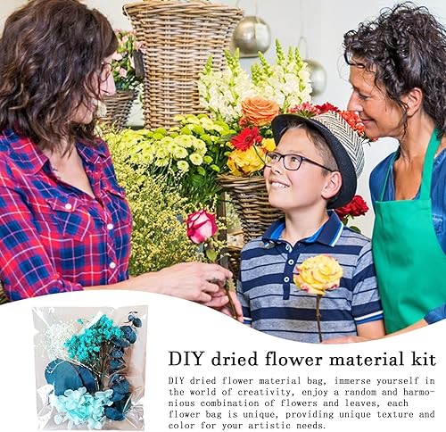 Fleurs artificielles – Fleurs artificielles | Fleurs séchées | Fleurs séchées pour vase, fleurs séchées, kit de fleurs pour scrapbooking, fleurs séchées naturelles vives pour cadre photo, artisanat, - Nail Gallerys