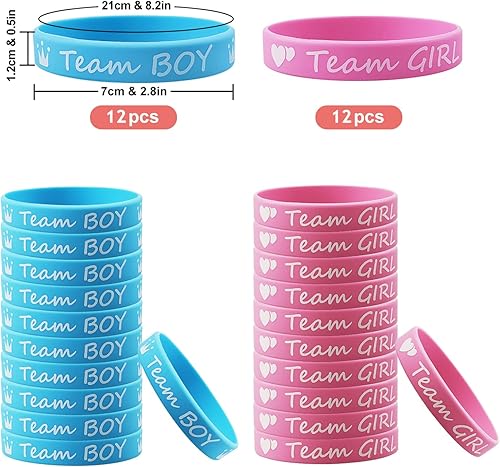 168 Pieces Genre Révèle des Autocollants, Baby Shower Gender Reveal Stickers pour les Fêtes et les Fêtes Prénatales, Fête De Douche Fille Garçon Équipe Autocollants Décorations - Nail Gallerys