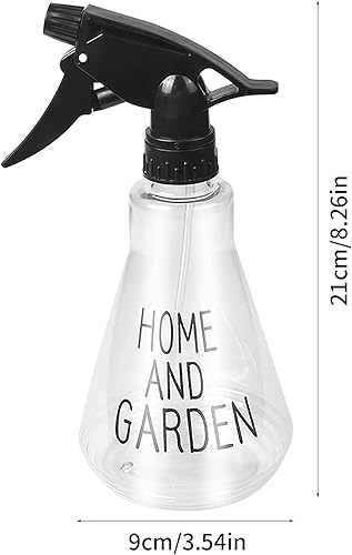 500ML Vaporisateur Bouteilles, Spray Brumisateur en Plastique, Grande Capacité Vaporisateur pour Cheveux, Vaporisateurs Vides Rechargeable et Flacons, Spray Bouteille de Vide Coiffeur Domicile Jardin - Nail Gallerys