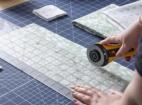 Olfa Règle Guide Transparente Dépolie 6 x 24mm - Nail Gallerys