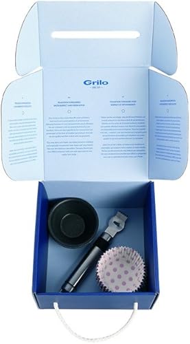 Grilo 998700 Kit Pâtisserie Décor pour Cupcake 17,5 x 10 x 17 cm - Nail Gallerys