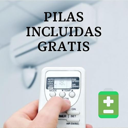 Télécommande de climatisation compatible HTW - Comprend *Support Velcro + piles incluses* - Télécommande compatible avec climatiseur HTW - Télécommande compatible. - Nail Gallerys