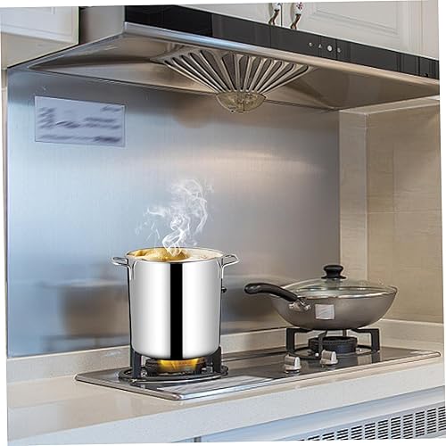 Marmite Alimentaire 10 L en Acier Inoxydable De Qualité Alimentaire avec Couvercle Ustensiles De Cuisine À Induction Robustes Et Résistants À La Rouille avec Poignée Grande Marmite À Soupe Marmite - Nail Gallerys