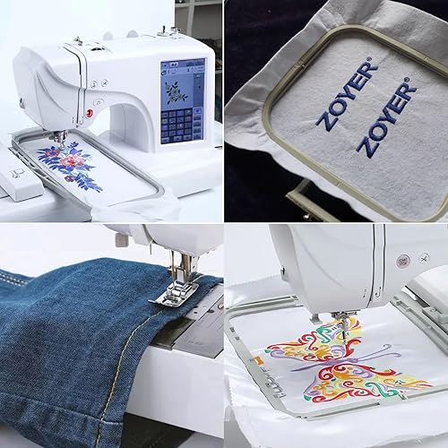 Machine à Broder Électrique, Brodeuse Numerique,Bordures de Motifs, pour La Décoration de la Maison,Les vêtements-Couture - Nail Gallerys