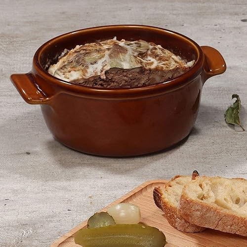 Terrine ronde 16 cm céramique Emile Henry marron Miel EXCLU - EMILE HENRY - Nail Gallerys