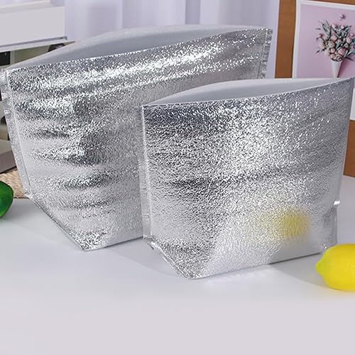UPKOCH 25 Pièces Isolant En Feuille D'aluminium à Lunch Jetables Doublure Thermique Jetable Sachets Alimentaires Bento Enveloppes Boîte Chimique Phoque Coton Perlé - Nail Gallerys
