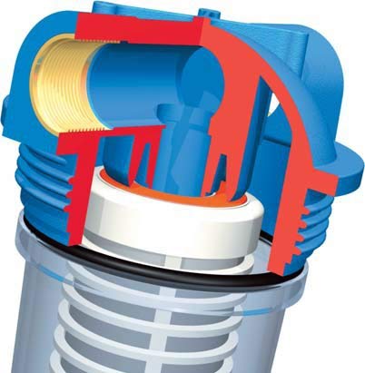 DP3 pCBPLA 10µm 2600L h/3/4 '2 cartouches pumpenfilter brunnenwasserfilter - Nail Gallerys