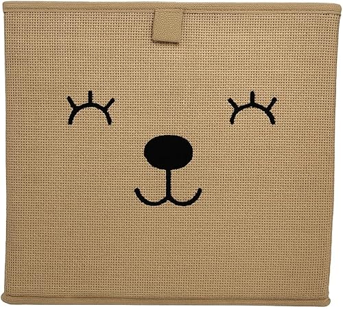 Boîte pliante Reh-boîte de rangement pour enfants,en tissu pour les étagères et les armoires.Boîte de tri-Coffre à jouets Toy Bin pour documents, jouets-Boîtes pour chambre d'enfant 30x30x30cm - Nail Gallerys