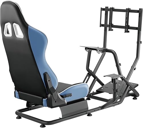 Simulateur de cockpit de siège de course - Entièrement réglable - Siège de course - Nail Gallerys