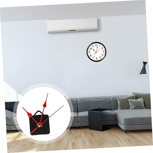 HOMSFOU Horloge Silencieux DIY Accessoire de Montre à Aiguille Fluorescente Rouge Kit de Mécanisme pour Réparation de Pendule Moderne - Nail Gallerys