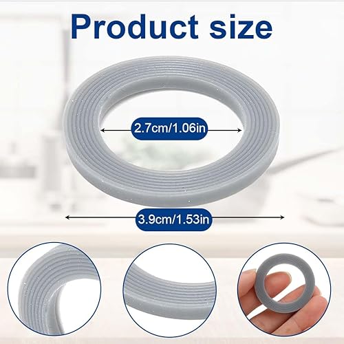 GXGM Lot De 3 Joints D'Étanchéité，Remplacement Pour Joint De Couteau Thermomix Tm21/Tm31, Joint D'Étanchéité Diamètre 39/27 Mm, Joint De Lame Pour Thermomix Vorwerk Tm21. - Nail Gallerys