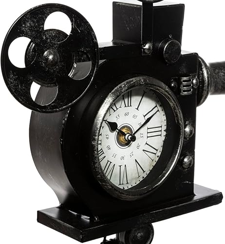 Atmosphera - Horloge à Poser Caméra H53 cm - Nail Gallerys