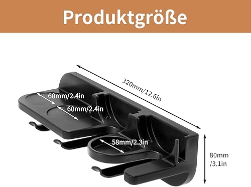 MENAYODA Porte-filtre à expresso, rangement d'outils de machine à café, étagères murales, étagère de rangement pour café, sans perforation, pour la plupart des outils de café (58 mm) - Nail Gallerys