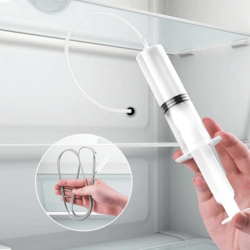 SJBAUTYO Nettoyage pour Réfrigérateur, 6 Pièces Outil de nettoyage réfrigérateur Dissolvant de trou de vidange Trou de Vidange de Réfrigérateur Brosse Frigo, Pour Cuisine à Domicile - Nail Gallerys