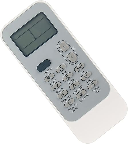 DG11J1-32 Télécommande remplacée -VINABTY-fit pour Whirlpool AC Climatiseur DG11J1-32 Télécommande AMD 385 AMD 386 - Nail Gallerys