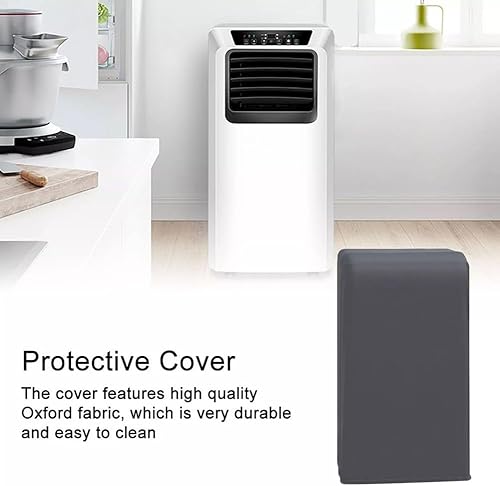 HEIBTENY Housse anti-poussière pour climatiseur mobile, 40 x 46 x 75 cm, tissu Oxford, imperméable - Nail Gallerys