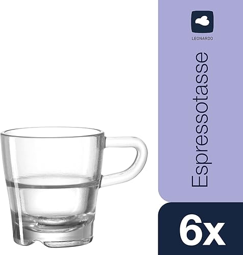 Leonardo 032829 SENSO Coffret à expresso Verre - Nail Gallerys
