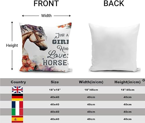 Housse de Coussin canape Decoration Salon Girafe Cadeau Femme Housse Coussin pour canapé 40x40 cm Chambre Deco Exterieur decoratif - Nail Gallerys