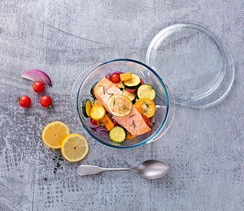 Pyrex - 912S637/5042 - Essentials Lot de 3 cocottes en verre 1,4L/2,1L/3L - Nail Gallerys