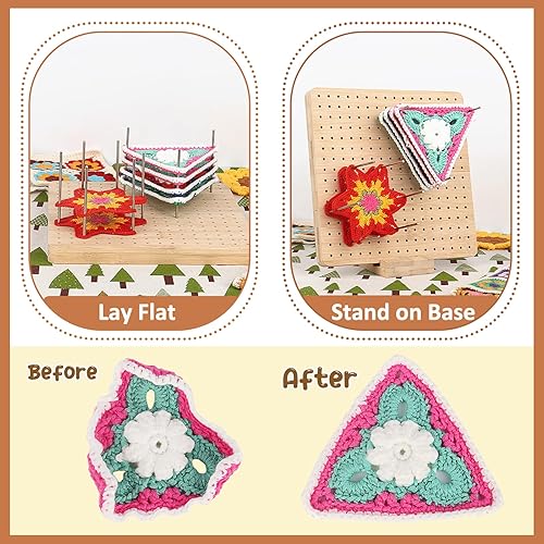 Planche de blocage pour crochet et tricot - Nail Gallerys