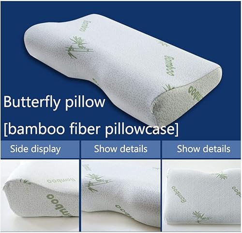 HOUMEL Oreiller Anti-ronflement Physiothérapie Oreiller Core- Contour Care Oreiller Sleeper Orthopédique, Anti-ronflement for Premier Doux supportable Oreiller de Sommeil Lavable 50 × 30 cm - Nail Gallerys