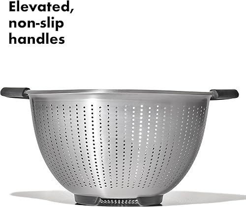 OXO Passoire en acier inoxydable 11330900 5 l - Nail Gallerys