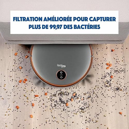 Robot aspirateur connecté EZIclean® Aqua iMap A50 - Nail Gallerys