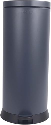 Poubelle de cuisine à pédale. Capacité 30L, Fabrication française, Fermeture silencieuse, Seau intérieur amovible avec double anse, RETRO - Nail Gallerys