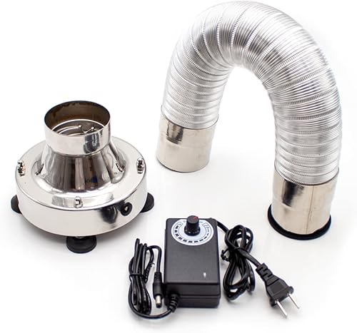 LeTkingok Tiroir De Bouffée De Torréfacteur De Grains De Café, Extracteur De Fumée De Café Multifonctionnel électrique Vitesse 8000rpm Débit D'air 156cfm - Nail Gallerys