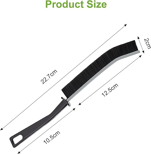 TECDW 3 pièces Brosse de Nettoyage des Interstices,Brosse de Nettoyage des Interstices à Poils Durs,Brosse de Nettoyage de Salle de Bains pour Nettoyage des Vitres,Salles de Bains,Cuisines (3) - Nail Gallerys