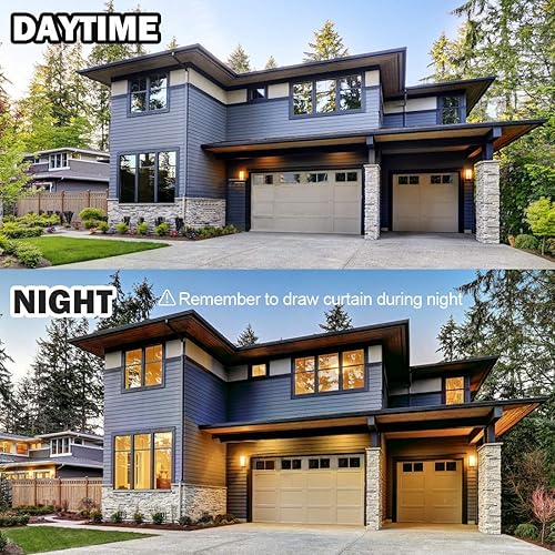 LEMON CLOUD Film Miroir Fenêtre sans Tain Anti UV Anti Chaleur Anti-Regard Contrôle de la Température Protection de la Vie Privée Film Adhésif Réfléchissant pour Fenêtre Maison Bureau Magasin - Nail Gallerys