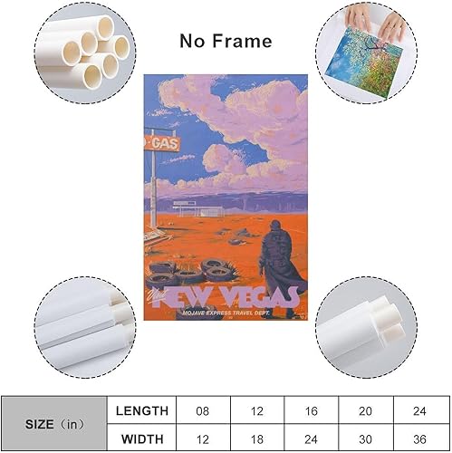 Poster sur toile de jeu Witcher Kaer Morhen - Décoration murale pour chambre à coucher - 60 x 90 cm - Nail Gallerys