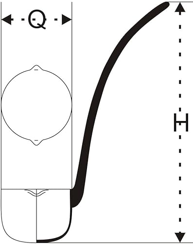 Cuillère à punch en verre de 31 cm - Louche à cocktail - Louche de service - Louche à soupe - Louche à sauce - Cuillère à sauce - Cuillère pour punch - Nail Gallerys