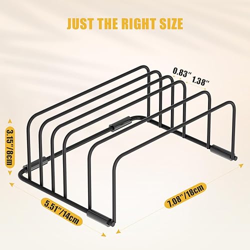 DIRXVMC Organisateur de planche à chopping, support de planche à découper, feuilles de cookie, refroidissement, petites étagères, support de rangement pour armoire de cuisine, comptoir, pâtisserie, - Nail Gallerys