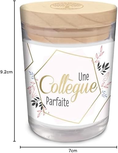 STC, Bougie en verre - Une Collègue Parfaite - Nail Gallerys