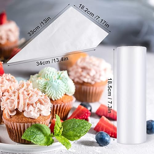 Lictin Poche à Douille Jetables, Poche à Douille Patisserie, 120 Pcs - Nail Gallerys