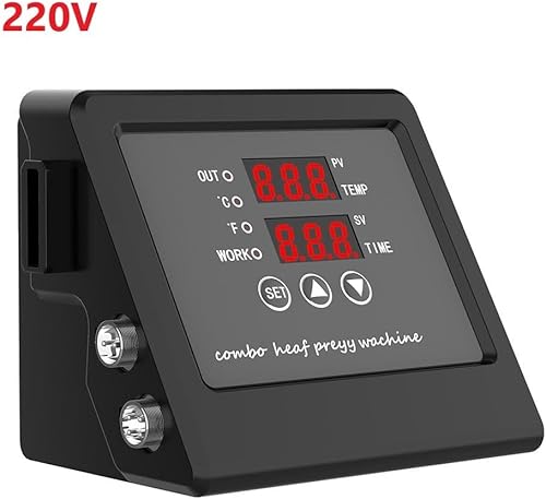 Multifonctionnel pour boîte de contrôle de presse à chaud, réglage facile de la température et du temps (220 V) - Nail Gallerys