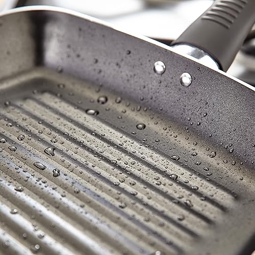 Judge Everyday - Poêle grill antiadhésive Teflon JDAY040 - manche thermorésistant - garantie 5 ans - 24 cm - Nail Gallerys