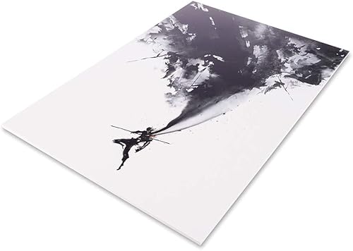 Poster La Pérégrination vers l'Ouest de Grande qualité sur Plaque en Mousse Rigide | Affiche 30x42cm | Motif: Singe Sun Wukong - Nail Gallerys